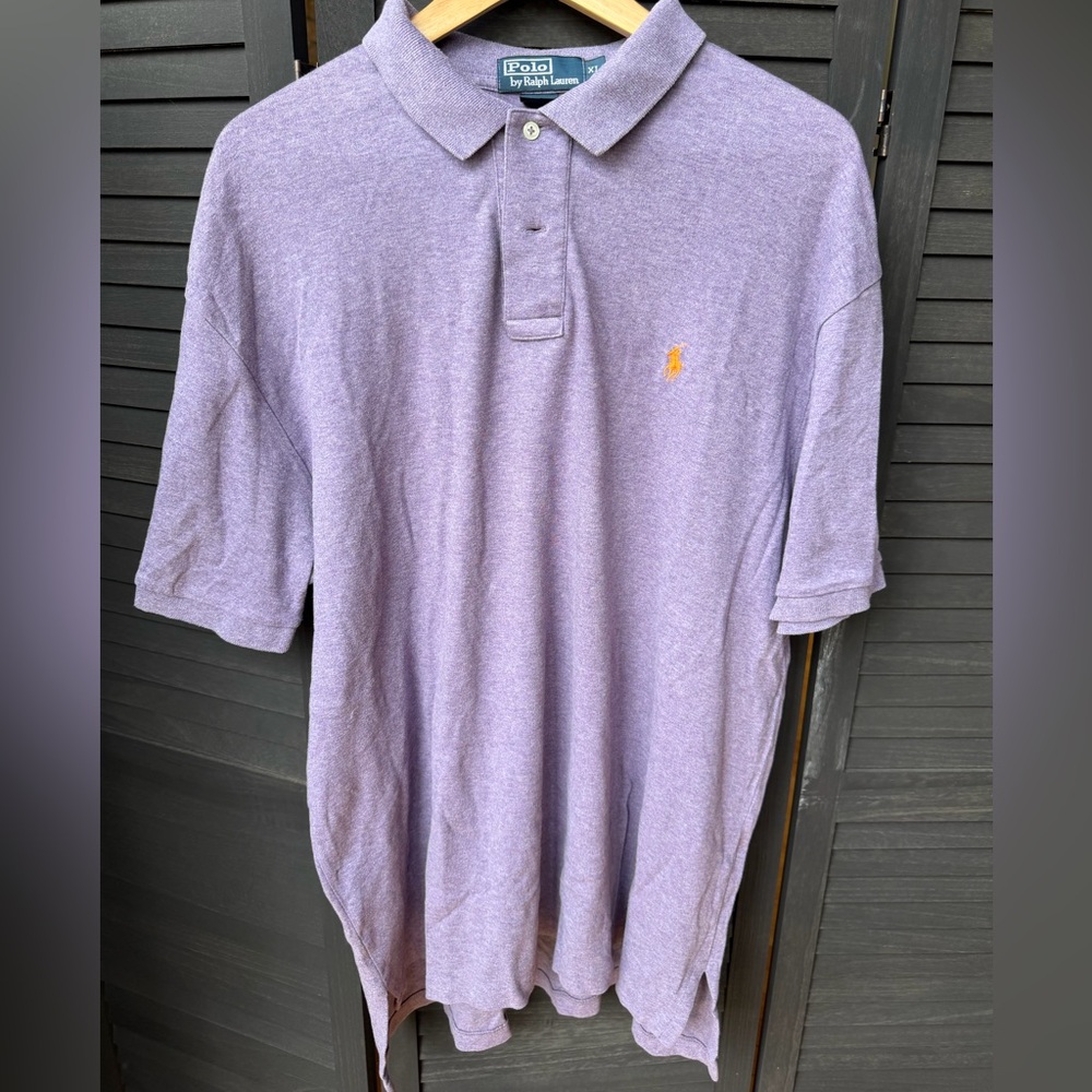 Ralph Lauren Heather Purple Crewneck Sweatshirt